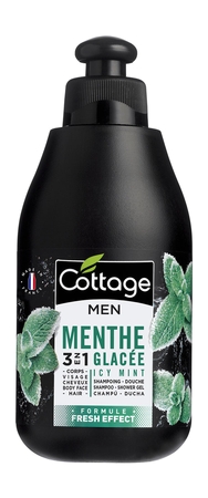 Cottage Men ShampooShower Gel Icy Mint Fresh Effect 