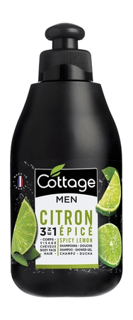 Cottage Men ShampooShower Gel Spicy Lemon 