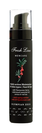 Fresh Line Men Care Olympian Zeus Multiaction Moisturizer Cream For Face and Eyes 