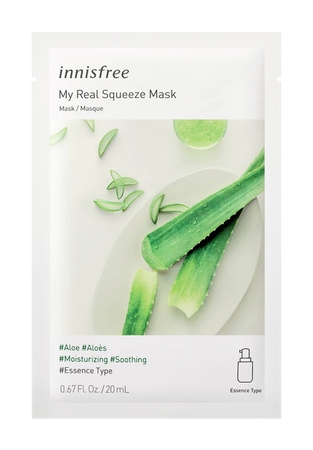 Innisfree My Real Squeeze Mask [Aloe] 