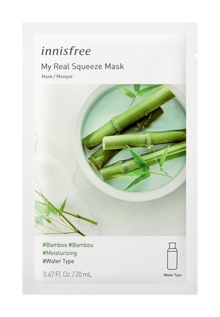 Innisfree My Real Squeeze Mask [Bamboo] 