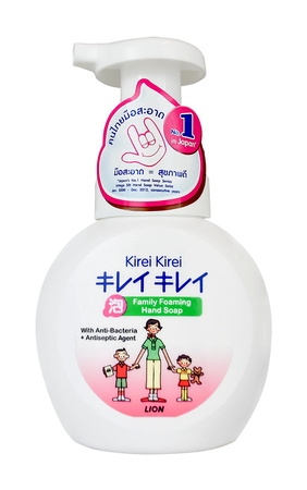 Lion Thailand Kirei Kirei Family Foaming Hand Soap With AntiBacteria Agent 