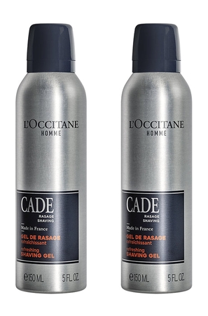 L'Occitane Homme Cade Refreshing Shaving Gel Duo Set 